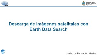 Descarga de imágenes satelitales con Earth Data Search [upl. by Foskett]