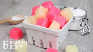 How To Make Sugar Scrub Cubes  Easy DIY Exfoliating Soap  BrambleBerrycom [upl. by Nylatsyrk]