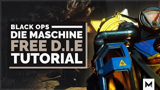 Black Ops Cold War Zombies How To Get A Free DIE Machine Wonder Weapon On Die Maschine Guide [upl. by Attiuqihc]