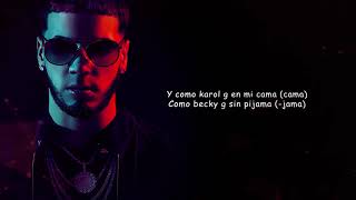 ANUEL AA AMANECER LETRA VIDEO [upl. by Meirrak]