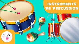 Les instruments de percussion pour les enfants  Apprends la musique [upl. by Erdreid]