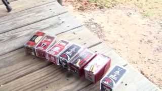 Savage 93R17 17 HMR Ammo Test [upl. by Erena691]