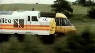 British Railways Advert  HST v Class 37 Police Car [upl. by Tarttan]