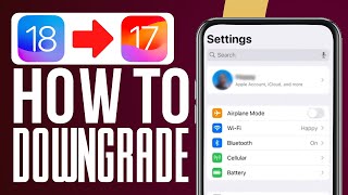 How To Downgrade IOS 18 To IOS 17 Without Data Loss 2024 [upl. by Adelaide856]