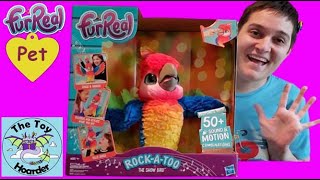 FurReal Parrot RockaToo Unboxing Review [upl. by Rochkind]