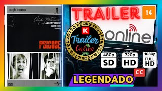 PSICOSE  TRAILER LEGENDADO 1960 [upl. by Pevzner]