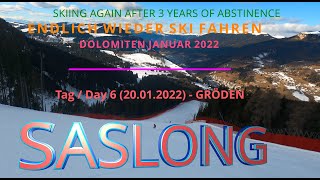 Dolomiten 2022  Gröden  Saslong [upl. by Aimas]