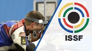 Finals 50m Rifle Prone Men  2015 ISSF Rifle and Pistol World Cup Final in Munich [upl. by Ile]