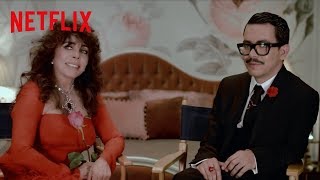 La Casa de Las Flores  Verónica Castro y Manolo Caro Cara a Cara  Netflix España [upl. by Attenyl693]