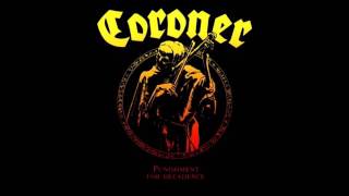 Coroner  Masked Jackal  HD  Lyrics in description [upl. by Ynnal447]