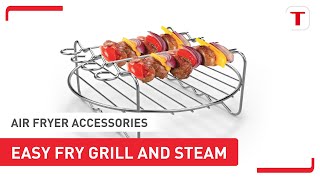 How to Use the Air Fryer Accessories  Tefal Easy Fry Grill amp Steam XXL FW2018 Part 2 [upl. by Naquin]