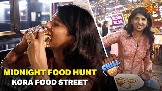 Exploring the Best Street Food on Kora Street Anna Nagar  Chill Out  Sun Music [upl. by Eemla]