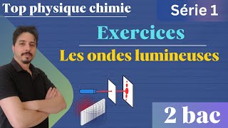 exercices les ondes lumineuses 2 bac série 1 [upl. by Bertasi]