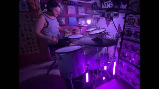 Pazzo di te  Nek amp Renga  Mattia Leso Drum cover [upl. by Analihp]