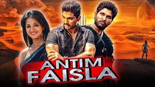 Allu Arjun Telugu Hindi Dubbed Blockbuster Movie “Antim Faisla”  Anushka Shetty [upl. by Attaynik293]