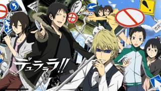 RomajiEngSub Durarara x2 Shou ED Full Never Say Never  Three Lights Down Kings [upl. by Eseerehc]