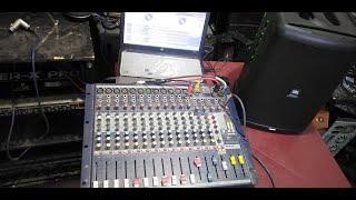 COMO USAR MONITORES RETORNOS EN LA CONSOLA DE AUDIO FACIL [upl. by Eibrab330]