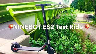 NINEBOT ES2 HONEST REVIEW AFTER 100 MILES Electric Scooter By SEGWAY [upl. by Mun]