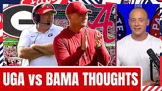 UGA vs Alabama  Josh Pates Early Thoughts [upl. by Cob765]