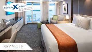 Sky Suite  Celebrity Equinox Full Walkthrough Tour amp Review 4K  2021 [upl. by Alcine]