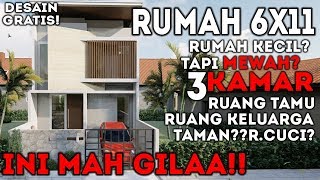 Desain Rumah 6x11 Isinya GinigilaaaaaaEps1 [upl. by Pia]