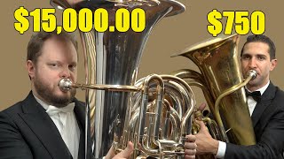 Can You Hear The Difference Between Expensive And Cheap Tubas [upl. by Caia773]