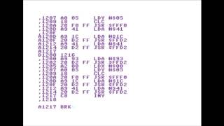 Commodore Assembly Programming [upl. by Pega]