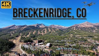 BRECKENRIDGE Colorado  Drone Film 4K [upl. by Znarf]