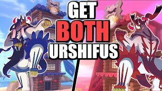 How to get BOTH Urshifu Types in ONE Game  Pokemon Sword and Shield [upl. by Snebur800]