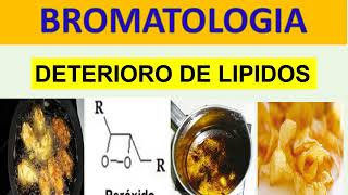 BROMATOLOGIA RANCIDEZ DE ACEITES Y GRASAS ANTIOXIDANTES FRITURA [upl. by Noirod383]