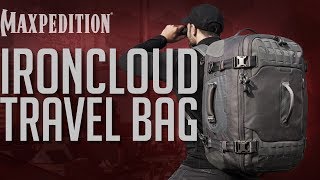 MAXPEDITION Advanced Gear Research IRONCLOUD Adventure Travel Bag [upl. by Anaeco829]