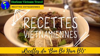 Recette du “Bún bò Nam Bộ” [upl. by Tyrus]