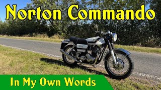 Owning My Norton Commando Fastback [upl. by Bullis]