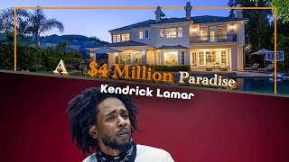 Kendrick Lamar’s Lavish Calabasas Mansion [upl. by Rekoob560]