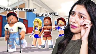 I WAS BULLIED BY MY BEST FRIEND amp THE CHEERLEADERS  Roblox Roleplay  My Crazy Best Friend [upl. by Wendalyn227]