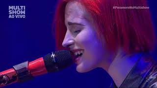 Paramore  Last Hope Live from Brasil  Multishow [upl. by Staffard]