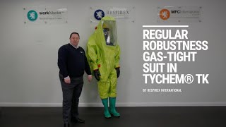 Respirex GTR Gas Tight Suit in Tychem® TK Presentation [upl. by Hanala]