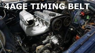 How to 4age Timing Belt [upl. by Hinda]