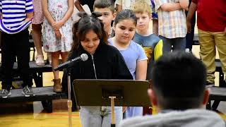 20240308 Bonner Springs Elementary 3rd Grade Music Program Part 1 [upl. by Adnolay]