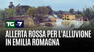 Allerta rossa per lalluvione in EmiliaRomagna [upl. by Sorodoeht]