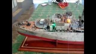 Revell Flower Class HMCS Snowberry 172 wmv [upl. by Eilhsa]