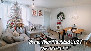 Home Tour Navidad 2024 Depa INFONAVIT [upl. by Ocsinarf]