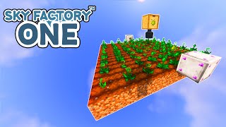 SkyFactory One  Overpowered Early Game Inferium Farm EP8 [upl. by Bedwell]