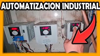 🛑 AUTOMATIZACION INDUSTRIAL PROGRAMACIÓN DE VARIADOR DE FRECUENCIA LS IG5A MAQUINARIA TEXTIL [upl. by Aneladgam]