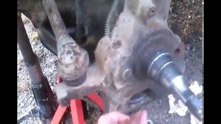 How To Replace a Wheel Spindle  Ford Ranger RWD2WD [upl. by Leuas]