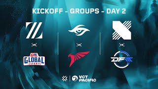 DRX vs DFM ㅡ VCT Pacific ㅡ Kickoff ㅡ Groups [upl. by Adnesor]