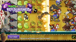 PvZ 2 Reflourished Harvest Festival Pinata Party September 21st 2023 [upl. by Pazia]