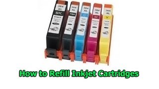 How to Refill Inkjet Cartridges [upl. by Eshelman]