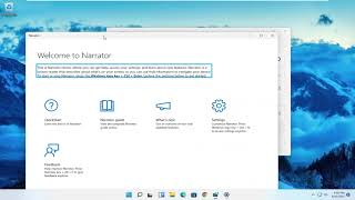 Windows 11 Narration Text To Speech Walkthrough Tutorial [upl. by Hube]