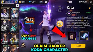 CLAIM KODA CHARACTER  OB47 UPDATE 🔥 para SAMSUNGA3A5A6A7J2J5J7S5S6S7S9A10A20A30A50 [upl. by Ahsrav]